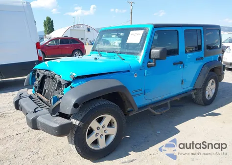2017 Jeep Wrangler Unlimited Sport 4X4 from USA, damaged, VIN 1C4BJWDG7HL733155